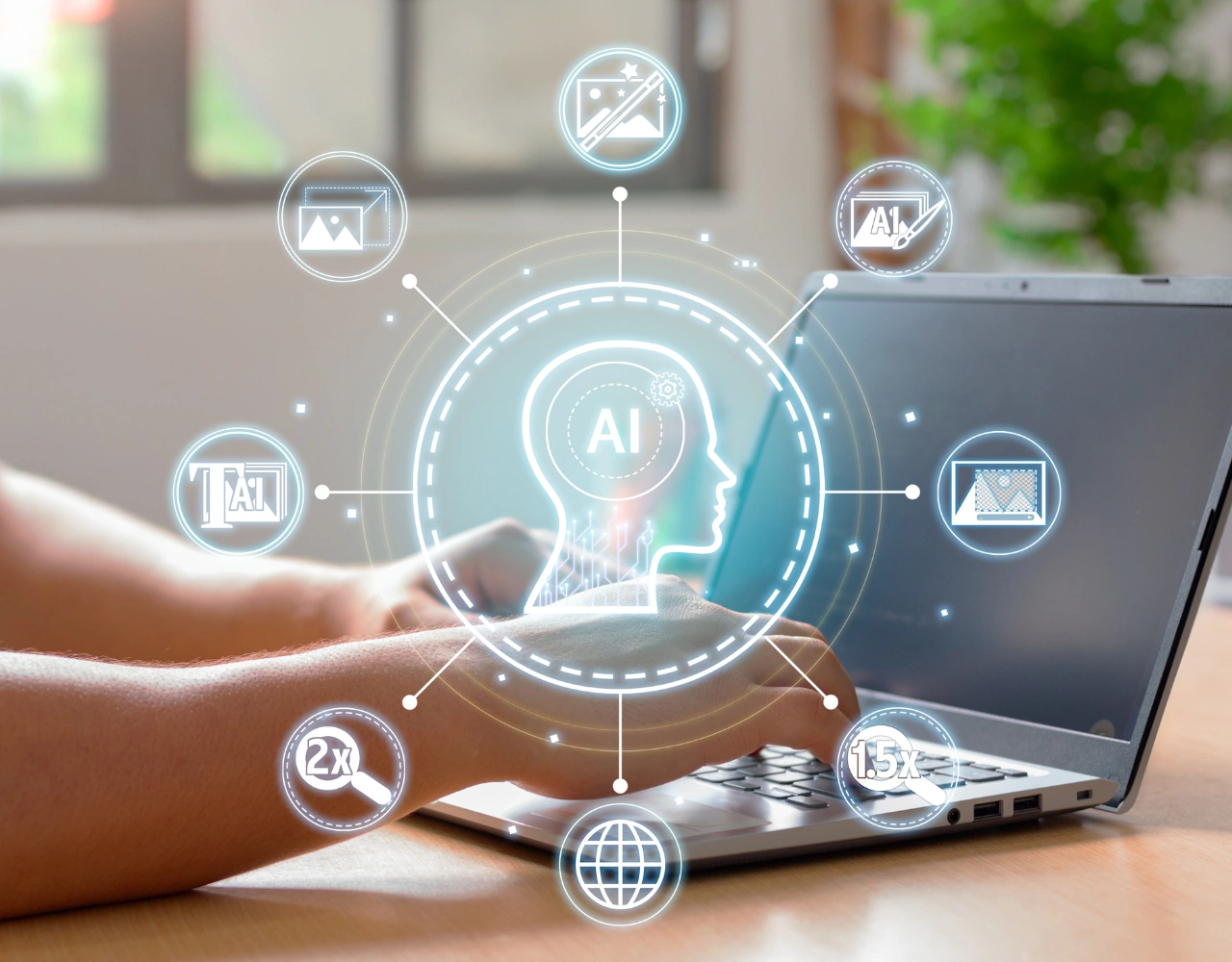 AI-powered digital marketing solutions helping businesses improve online visibility and performance