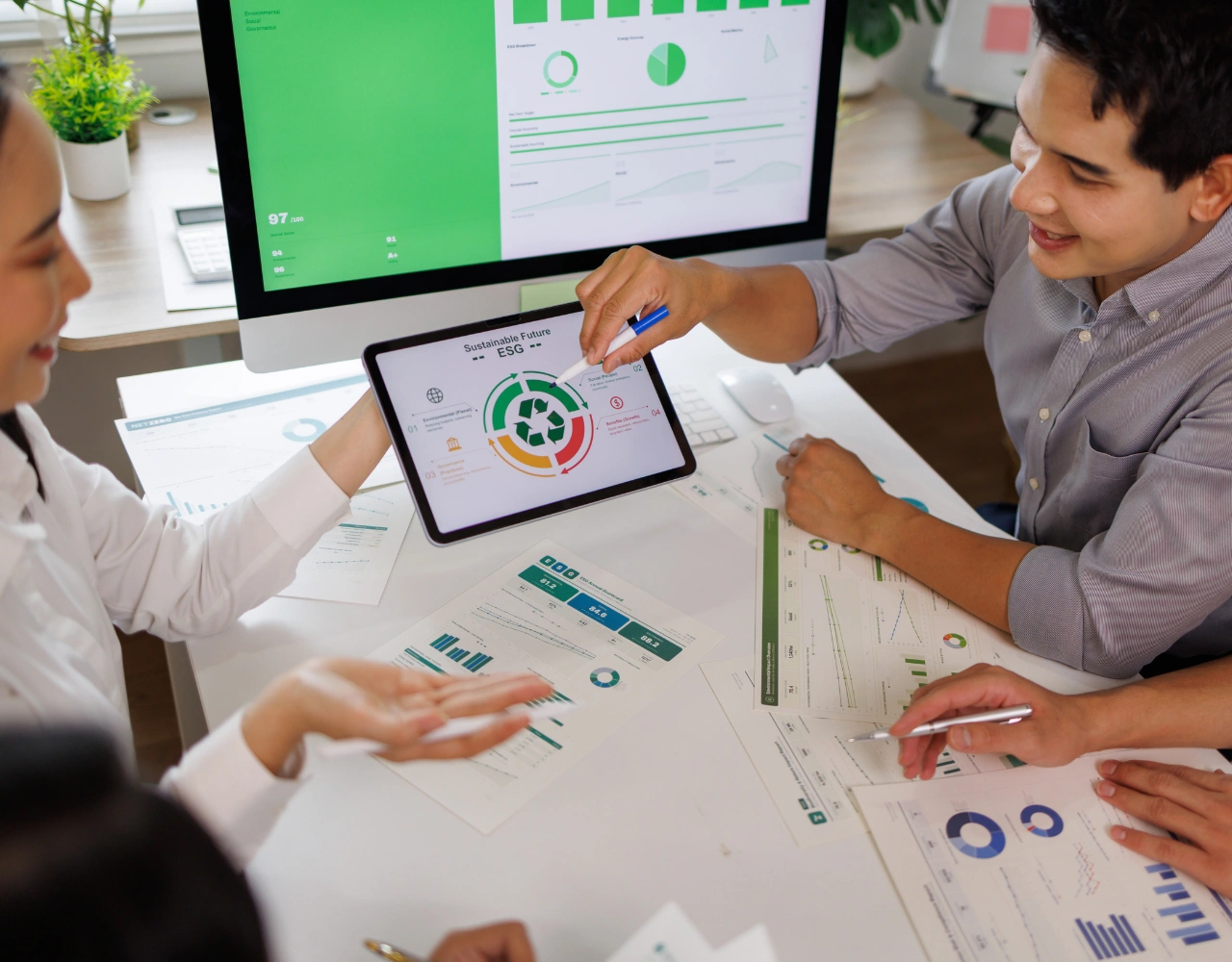 SEM Strategy for Business Growth Digital marketing specialists developing SEM strategies to improve online visibility and business growth in Canada