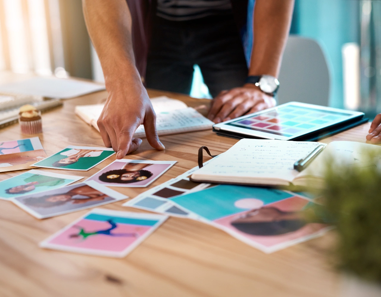 Creative social media content designed to attract audiences and strengthen brand presence online